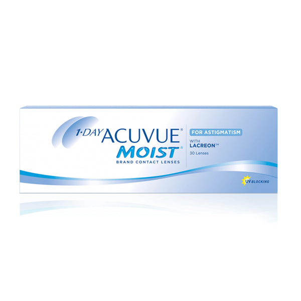 Acuvue 1-Day Moist For Astigmatism - Pack of 30