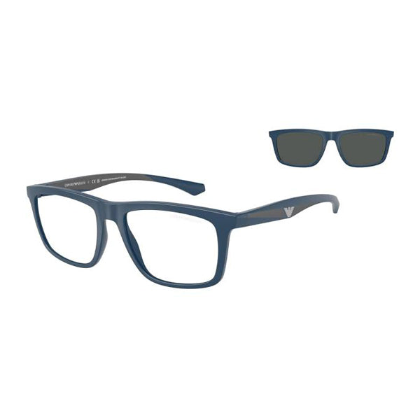 Emporio Armani EA4235 61851W 55 Clip-On Eyeglasses