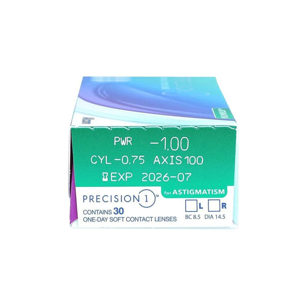 PRECISION1 One Day for Astigmatism Pack of 30